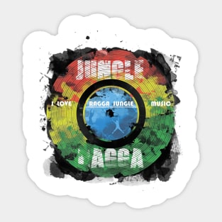 Ragga Jungle Sticker